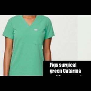 Figs medium Catarina new surgical green